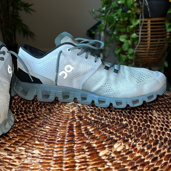 On Running Mens Cloud X2 Glacier/Olive Size 11 Running Shoes - Picture 5 of 7